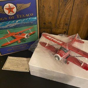 Wings of Texaco Staggerwing 1939 Beechcraft D17S 12th in the series